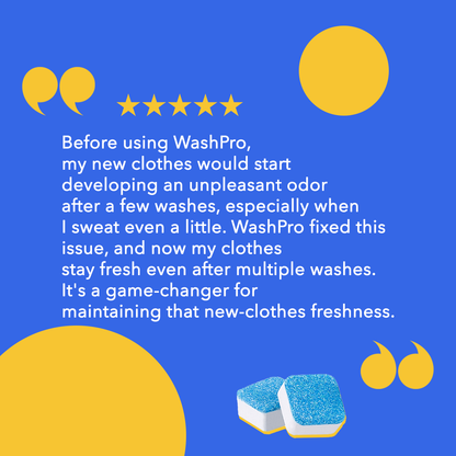 WashPro™ Deep Cleaning Tablets - 12 Pieces