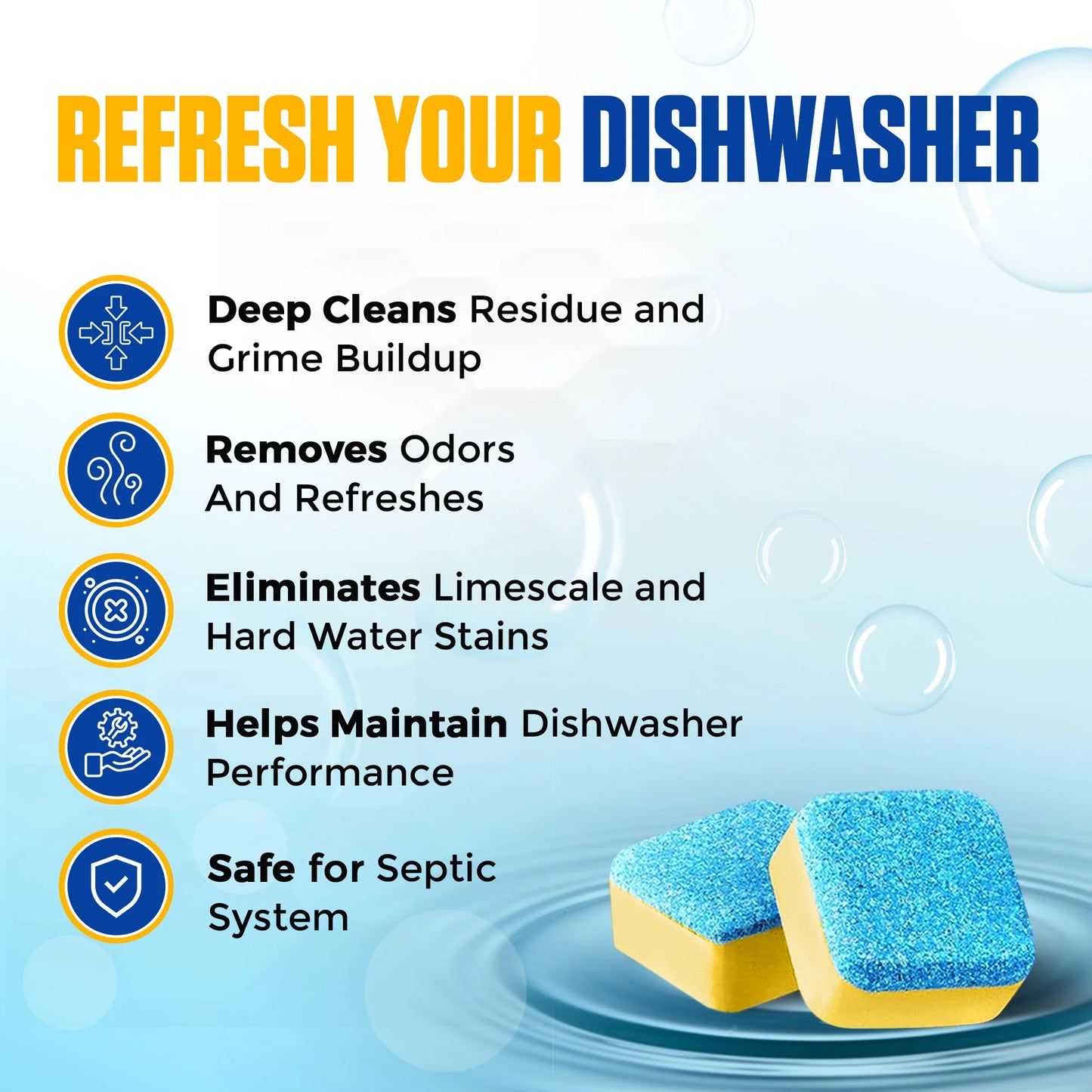WashPro™ Dishwasher Cleaner & Deodorizer
