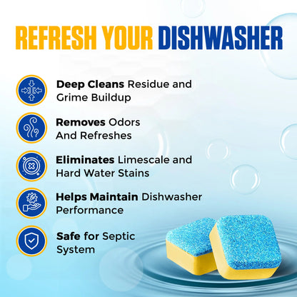 WashPro™ Dishwasher Cleaner & Deodorizer