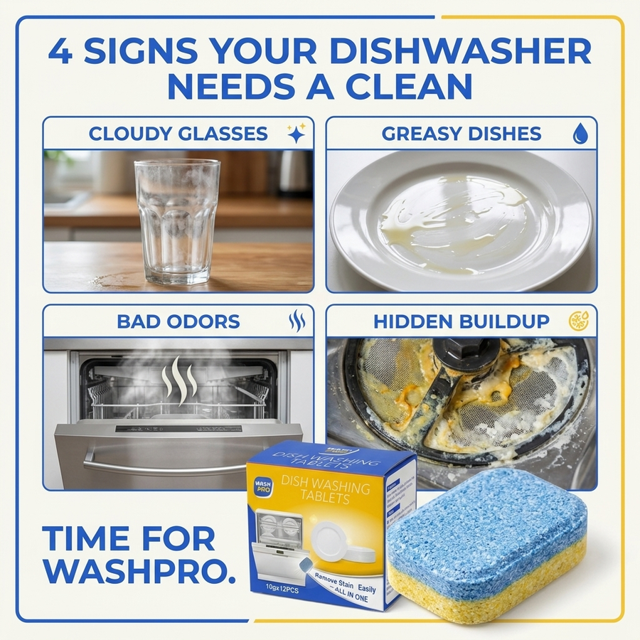 WashPro™ Dishwasher Cleaner & Deodorizer — view 1
