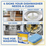 WashPro™ Dishwasher Cleaner & Deodorizer
